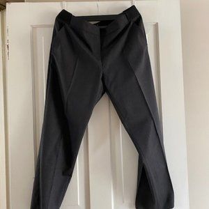 Daks London grey wool pants